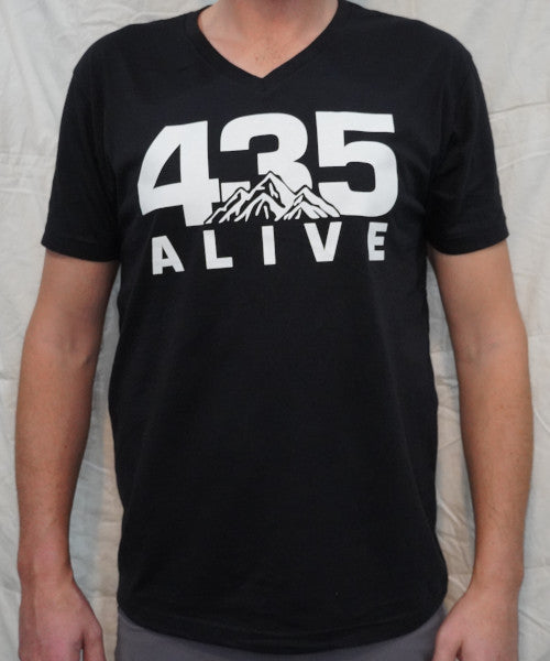 435 Alive T-Shirt Black