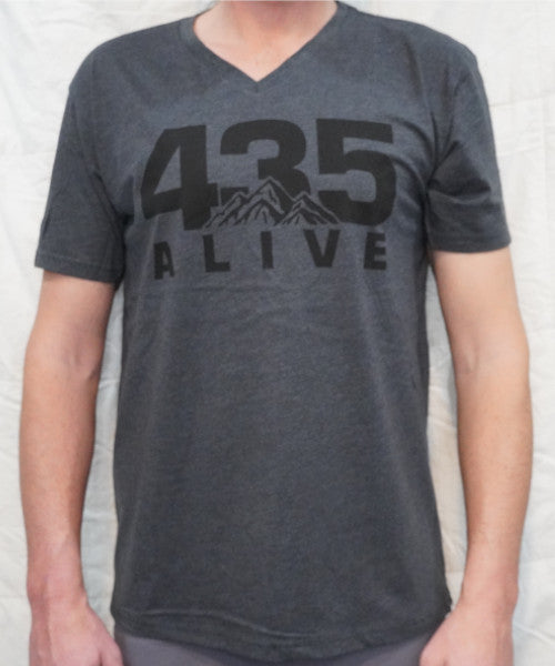 435 Alive T-Shirt Grey